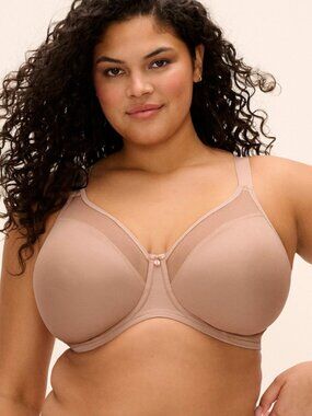 Elomi T-Shirt Bra Women 32K Sahara Smooth Molded Bra Adjustable Strap Underwired